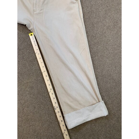 Liz Claiborne Capri Pants Womens 14 Tabitha Straight Leg Roll Cuff - Picture 8 of 10